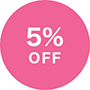 5%OFF