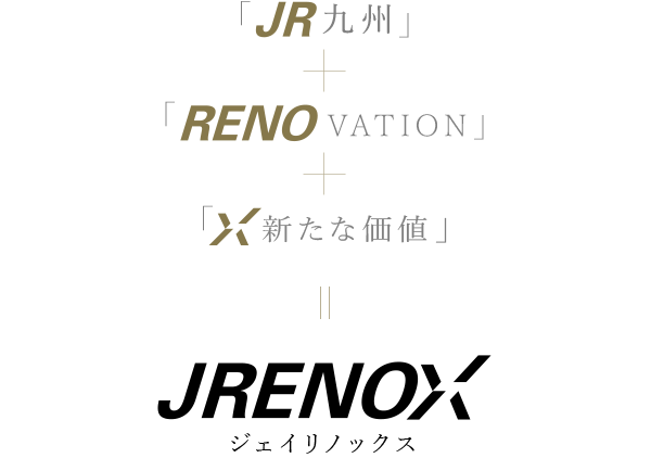 JR九州RENOVATIONX新たな価値