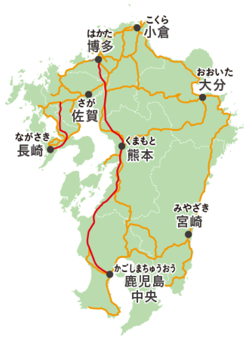 九州の地図 画像