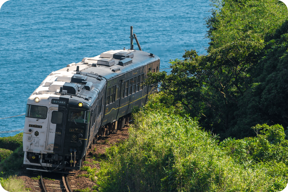 特急　指宿のたまて箱（鹿児島中央～指宿） 電車 画像