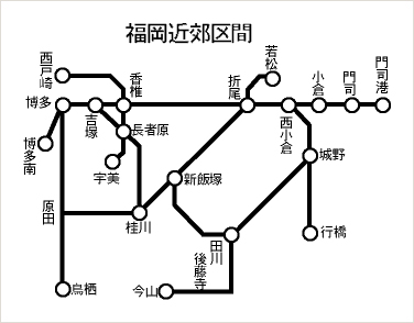 福岡近郊区間