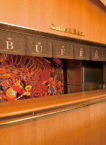 写真：ビュッフェ（2号車）