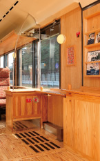 写真：車椅子スペース