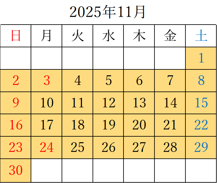 2025年11月