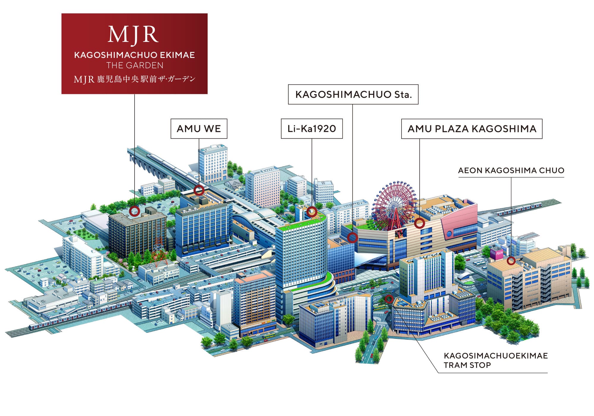 街区概念図