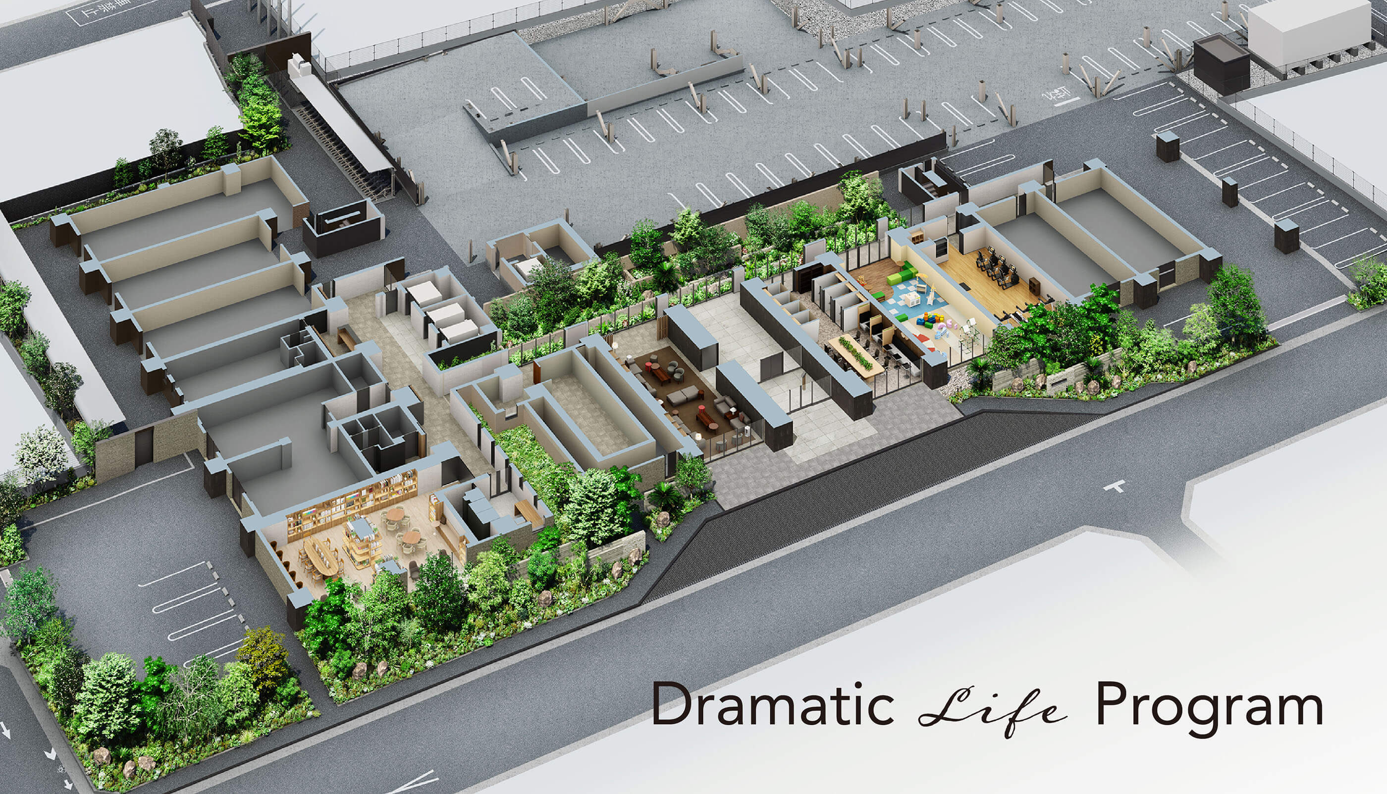 敷地配置図・1階平面図