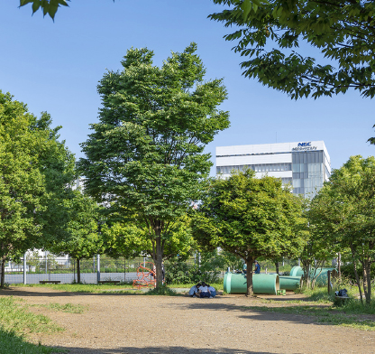 さいわいふるさと公園（徒歩9分／約670ｍ）
