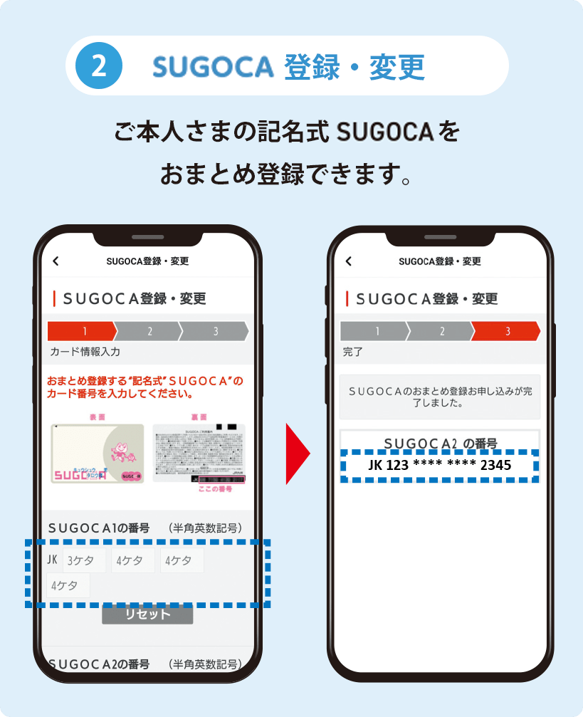 SUGOCA登録・変更画面