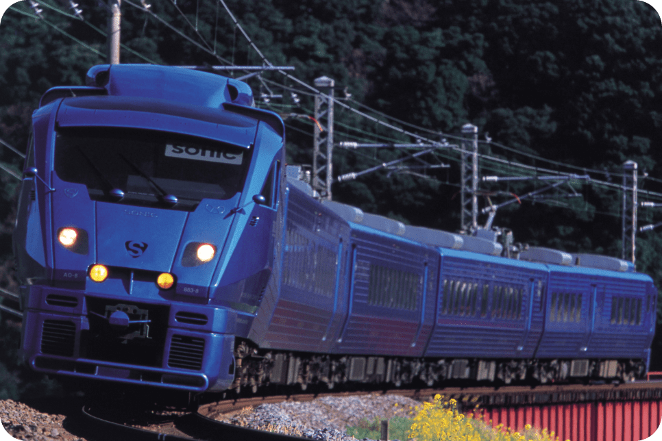 特急ソニック（博多〜大分） 電車 画像