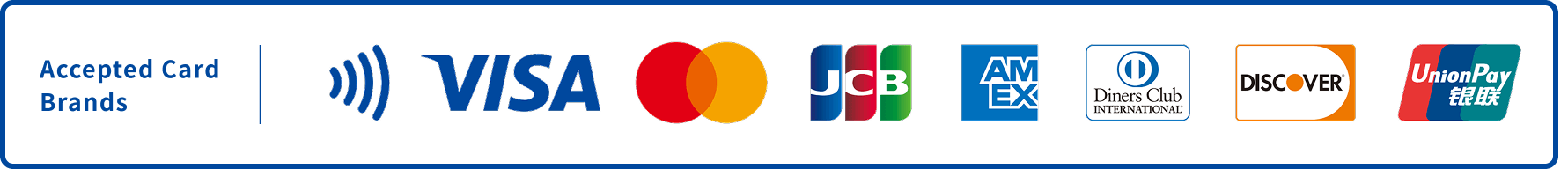 Accepted Card Brands