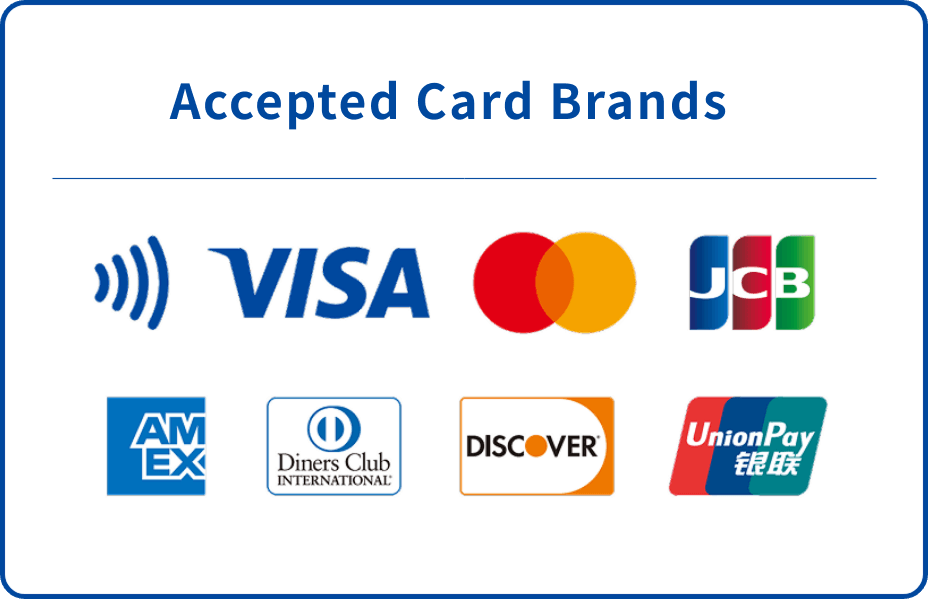 Accepted Card Brands