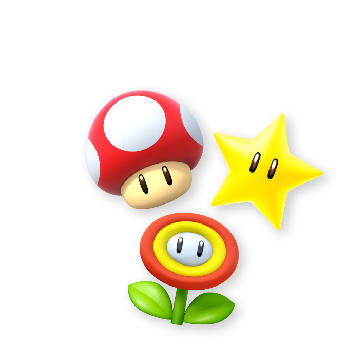 キノコ・スター・ファイヤーフラワー