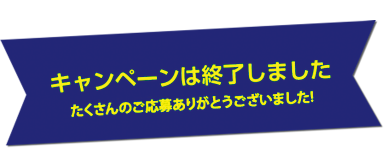 キャンペーン終了