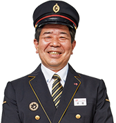 田川後藤寺駅 伊福駅長