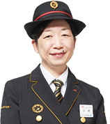 折尾駅 水嶋駅長