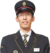 香椎駅 大嶋駅長