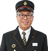 九大学研都市駅 中島駅長