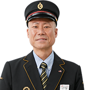 久留米駅 大原駅長