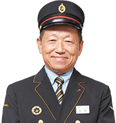 谷山駅 田原駅長