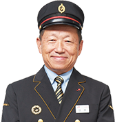 谷山駅 田原駅長