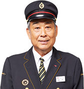 南宮崎駅 石井駅長