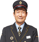 鳥栖駅 久冨駅長