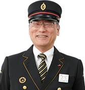 唐津駅 山川駅長