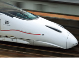写真：800系 新幹線の走行風景