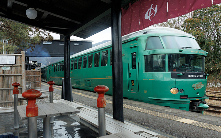 由布院駅のあし湯